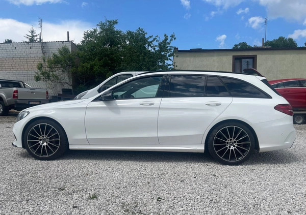 Mercedes-Benz Klasa C cena 79800 przebieg: 164000, rok produkcji 2017 z Czaplinek małe 596